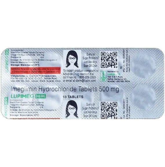 lupimeg 500mg tablet 10's